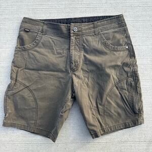 KUHL Ramblr Shorts Cargo Patina Dye Style 5125 Size 36x10" Brownish